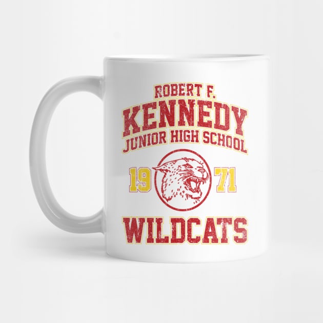 Robert F Kennedy Junior High School Wildcats - Wonder Years (Variant) by huckblade